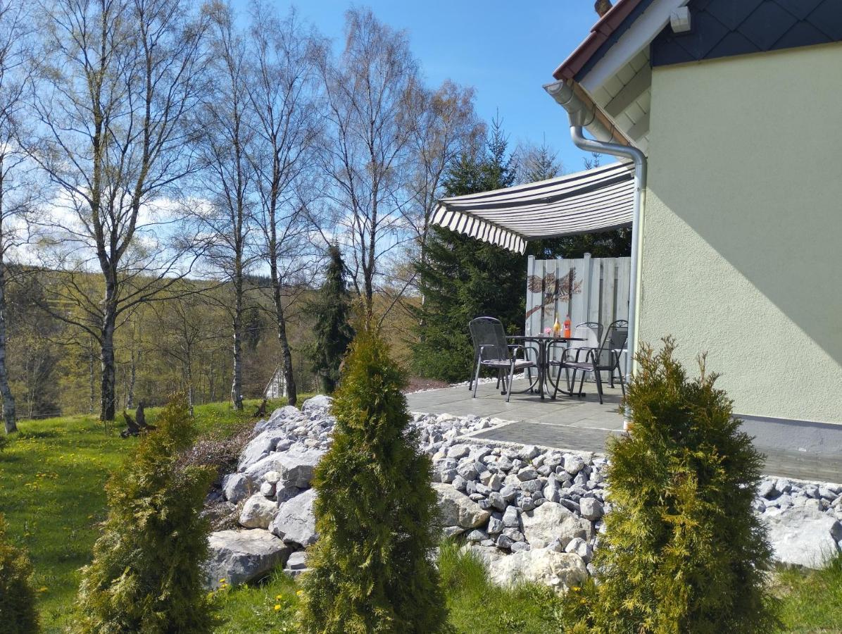 Behagliches Ferienhaus Zaunkoenig -Mit Kamin Und Sauna ทานเนอ ภายนอก รูปภาพ